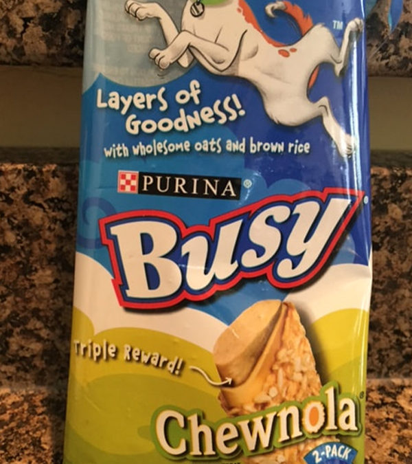 Busy Chewnola Dog Treats By Purina
