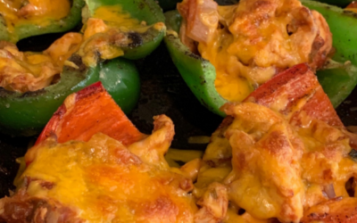 Mexican Chicken Stuffed Bell Peppers