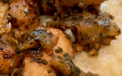 Pineapple Chicken With Coconut Acini Di Peppe Pasta