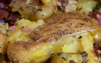 Smashed Fingerling Potatoes