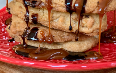 Ooey Gooey Sugar Cookie Stack