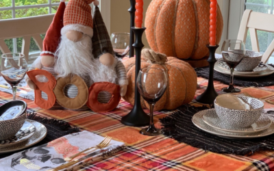 Skull and Fall Tablescape