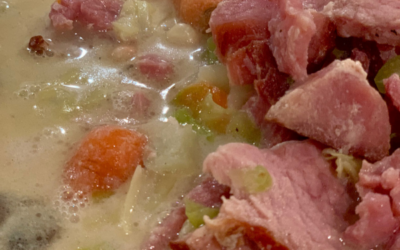Ham Bean Cabbage Soup