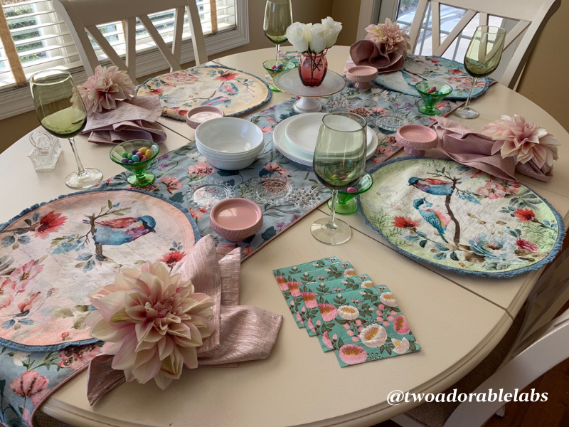 Spring Floral Table