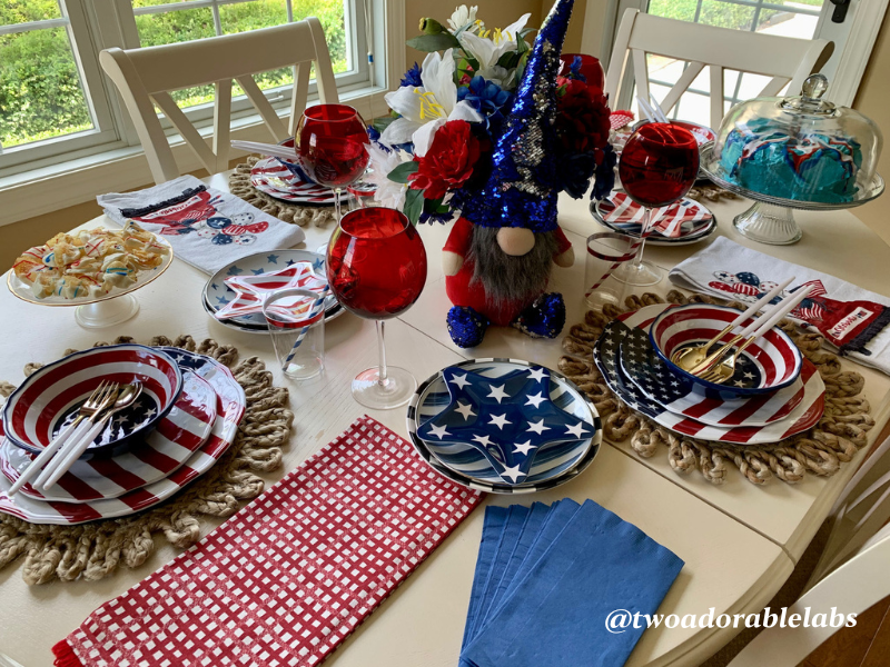 July 4th Tablescape 2022