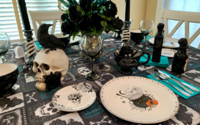 Skulls And Spiders Table