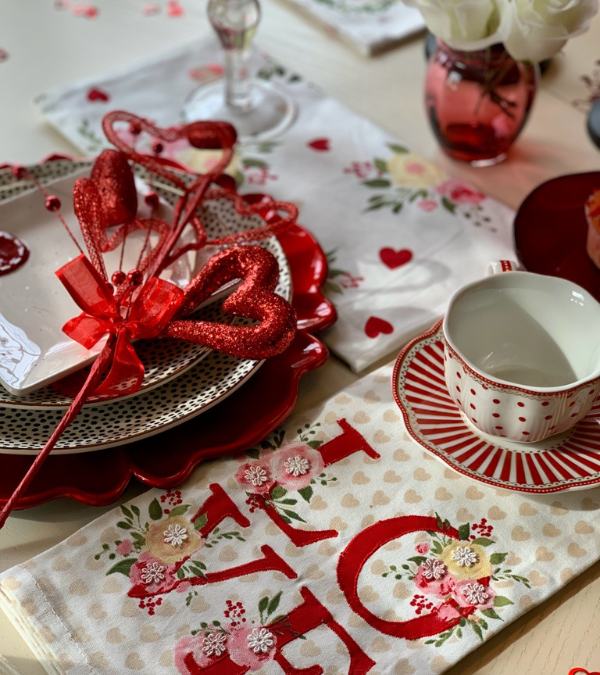 The Perfect Valentine’s Day Table For Four