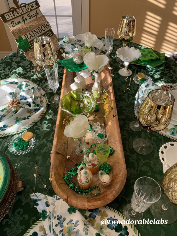 St. Patrick's Day Table