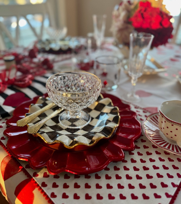 Valentine’s Day Tablescape 2025