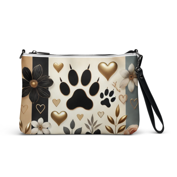 Paws and Flowers Crossbody bag