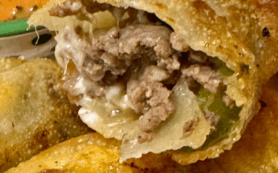 Fried Philly Ribeye Steak Wraps