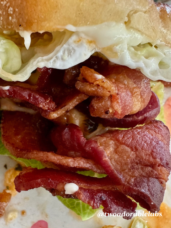 BLT Sandwich 7 A Sweet Spin On A Classic BLT | www.twoadorablelabs.com
